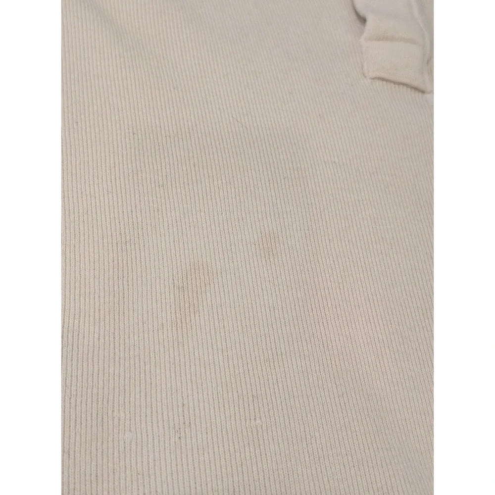 Vintage 50s Military Henley Shirt M Wool Thermal Winter Workwear Uniform USA